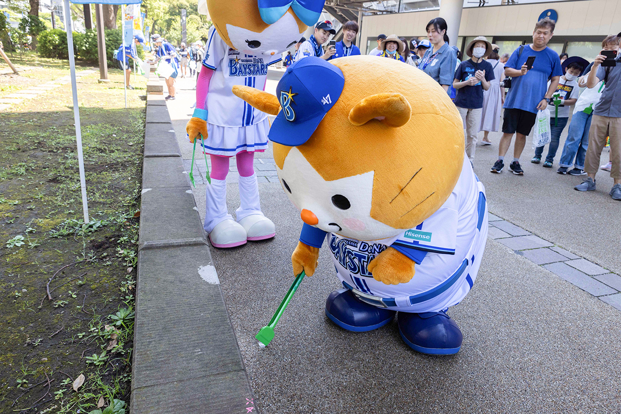 横浜DeNAベイスターズ シティクリーン プロジェクト