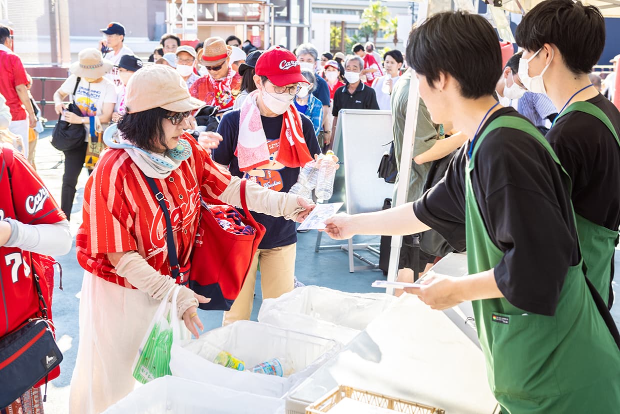 広島東洋カープ アップサイクル プロジェクト