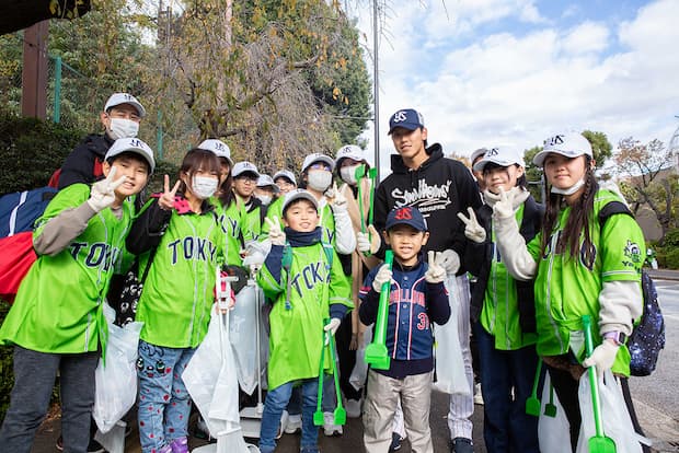 東京ヤクルトスワローズ シティクリーン プロジェクト