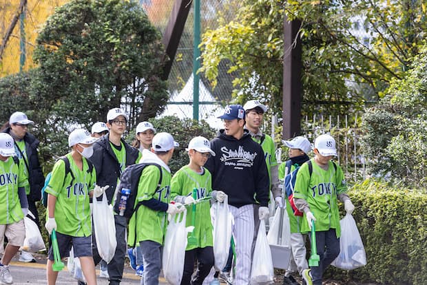 東京ヤクルトスワローズ シティクリーン プロジェクト