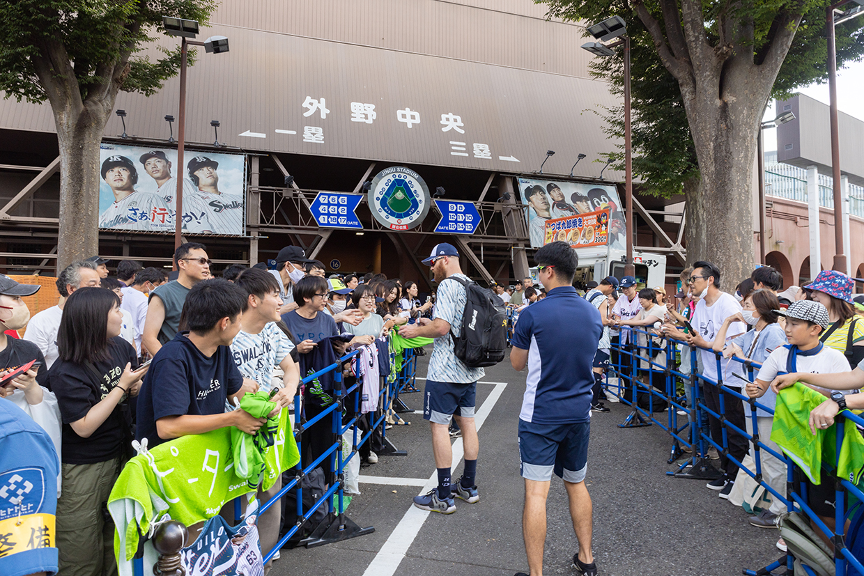 東京ヤクルトスワローズ アップサイクル プロジェクト