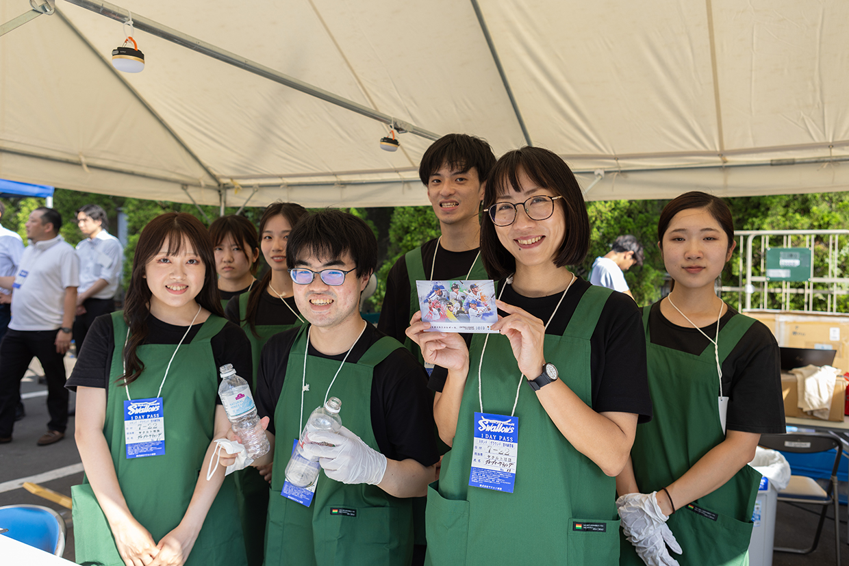 東京ヤクルトスワローズ アップサイクル プロジェクト