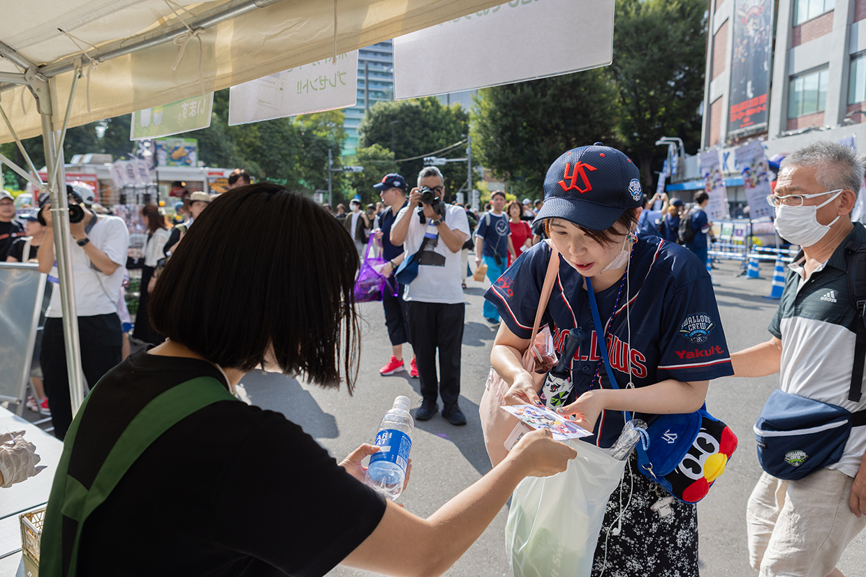 東京ヤクルトスワローズ アップサイクル プロジェクト