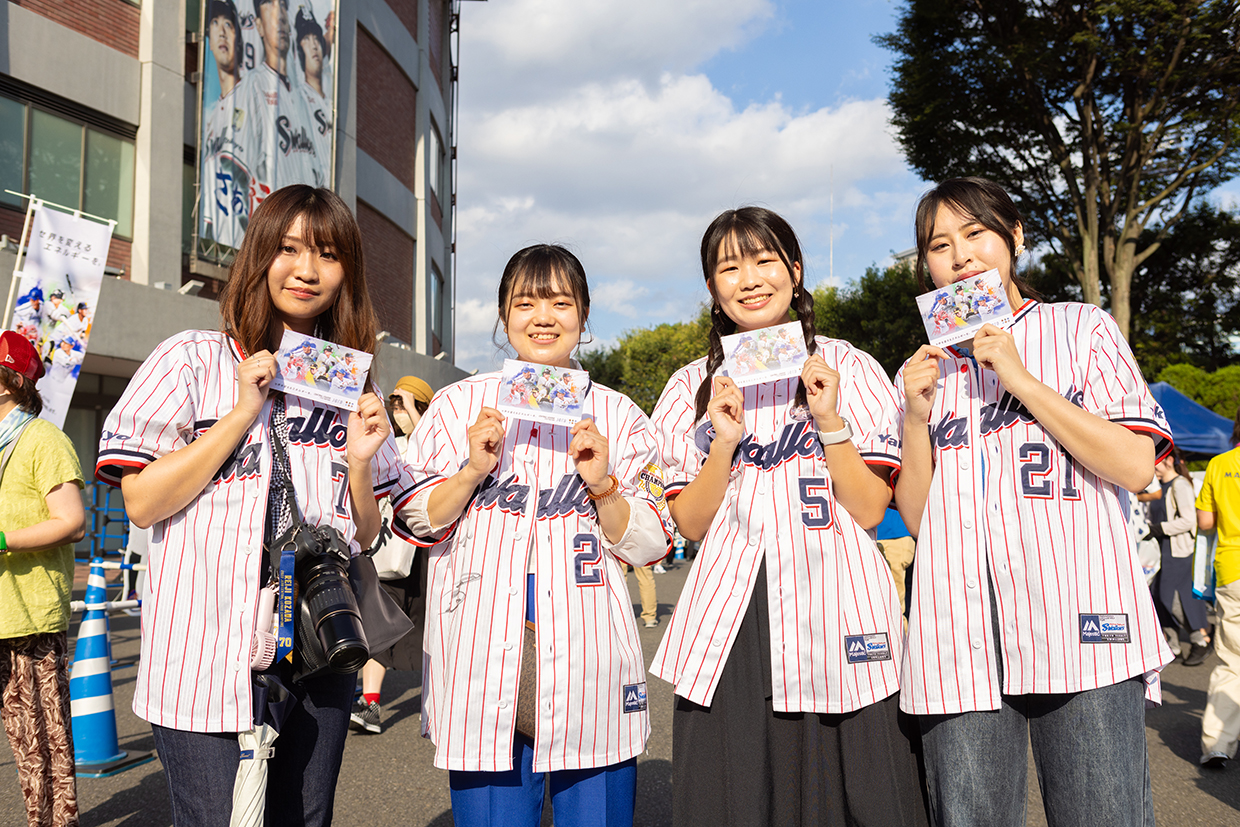 東京ヤクルトスワローズ アップサイクル プロジェクト