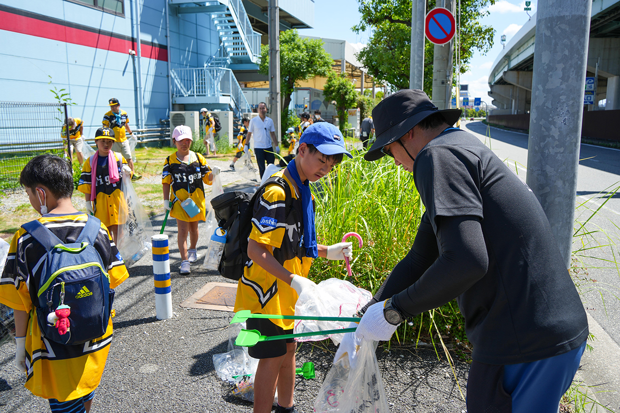 阪神タイガース シティクリーン プロジェクト