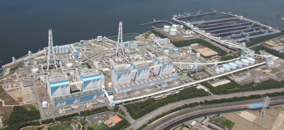 アンモニア混焼「碧南火力発電所」