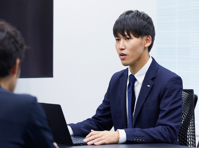 伴走し続ける営業スタイル。