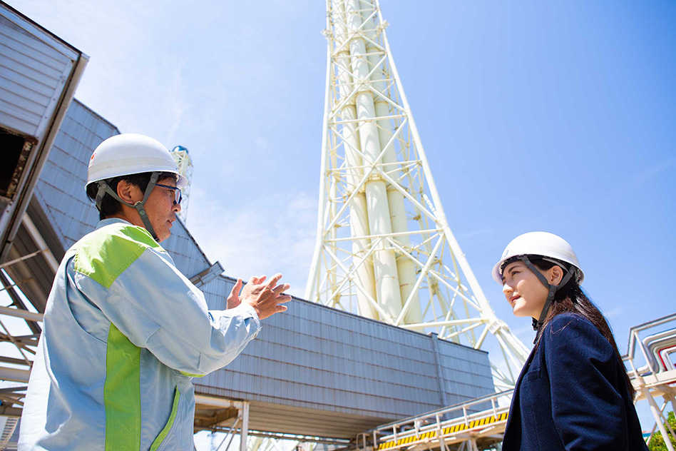 電気という当たり前が生まれる場所。火力発電の最前線を見学！ イメージ