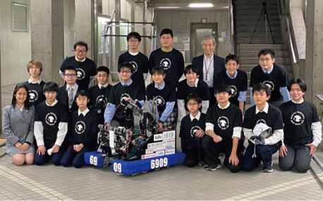 Support for SAKURA Tempesta, a Robotics Team for Junior High and High School Students