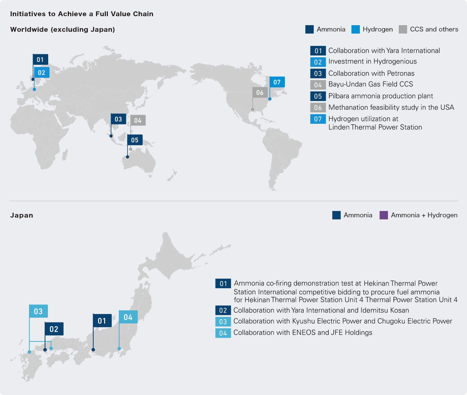 Initiatives to Achieve a Full Value Chain